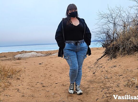 Зимний пляж